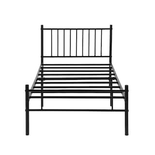 Foto 2 | Cama de Bases Homemake Kessie Twin Black C Negro 197 x 99 x 80 cm