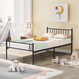 Foto 5 | Cama de Bases Homemake Kessie Twin Black C Negro 197 x 99 x 80 cm