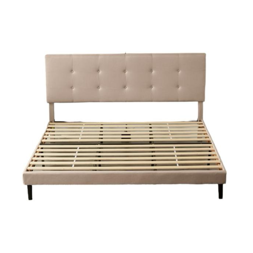 Base Cabecera King Size Ilios Innova Cama-578k Marrón