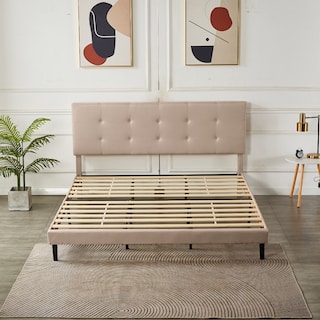 Foto 3 | Base Cabecera para Cama King Ilios Innova Cama-578k color Marrón