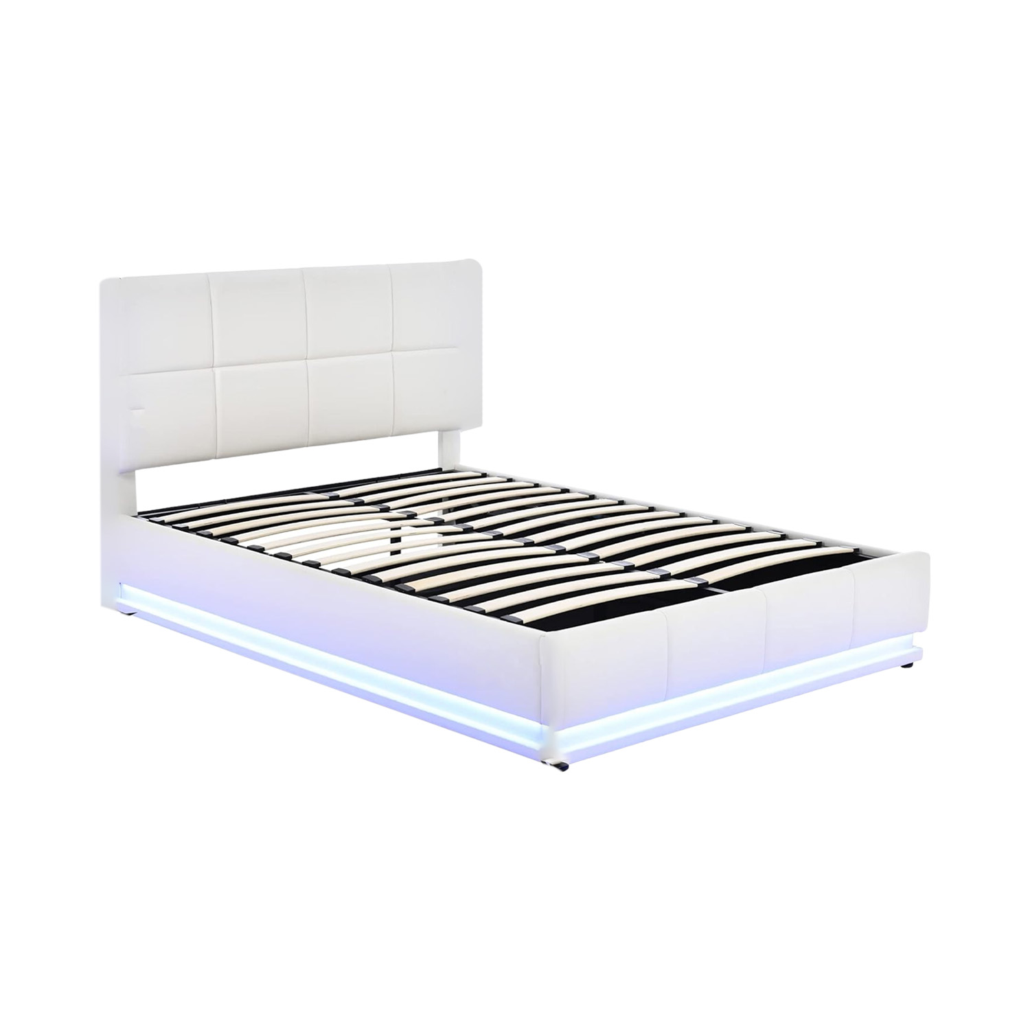 Base para Cama King Size Bossa Kane con Luces Led y Almacenamiento