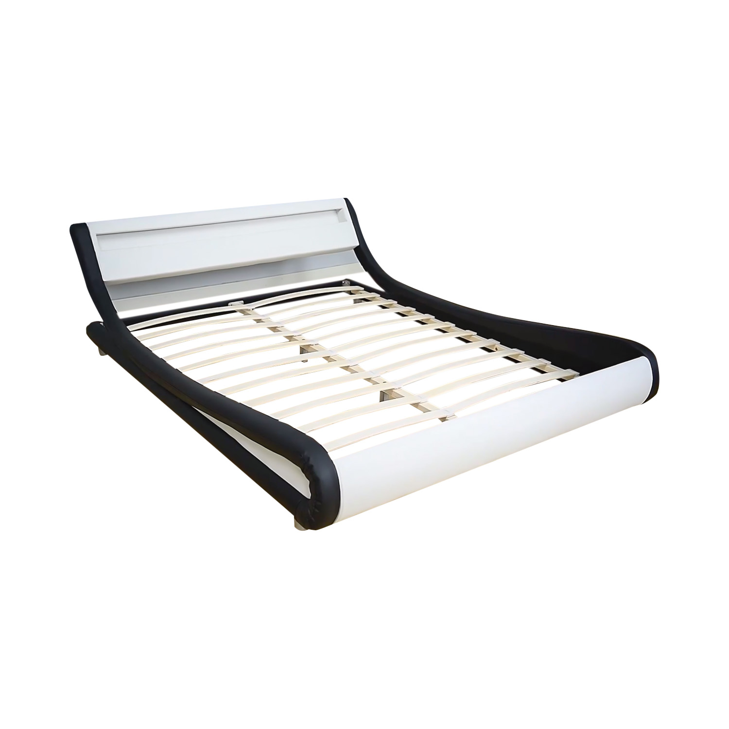 Base para Cama King Size Bossa Tessa Blanco con Luces Led