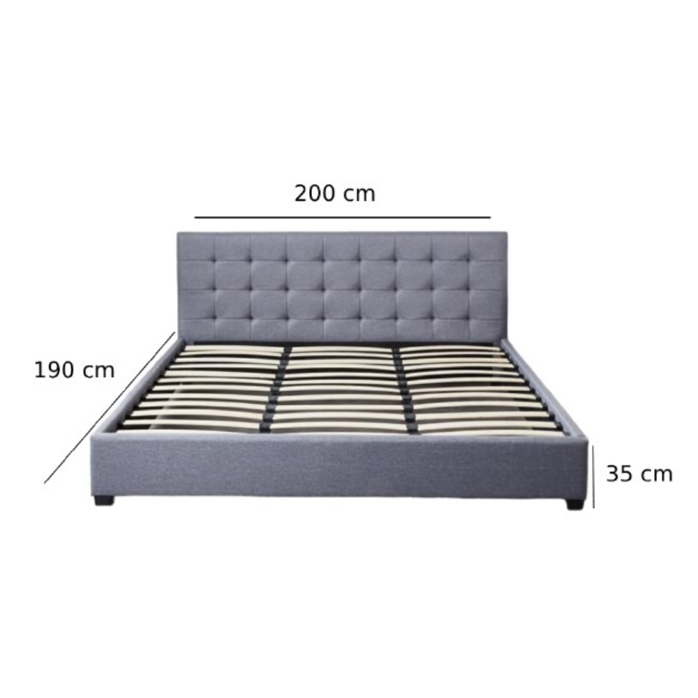 Foto 3 pulgar | Base para Cama King Size Ilios Innova Cama-PD054/K color Gris