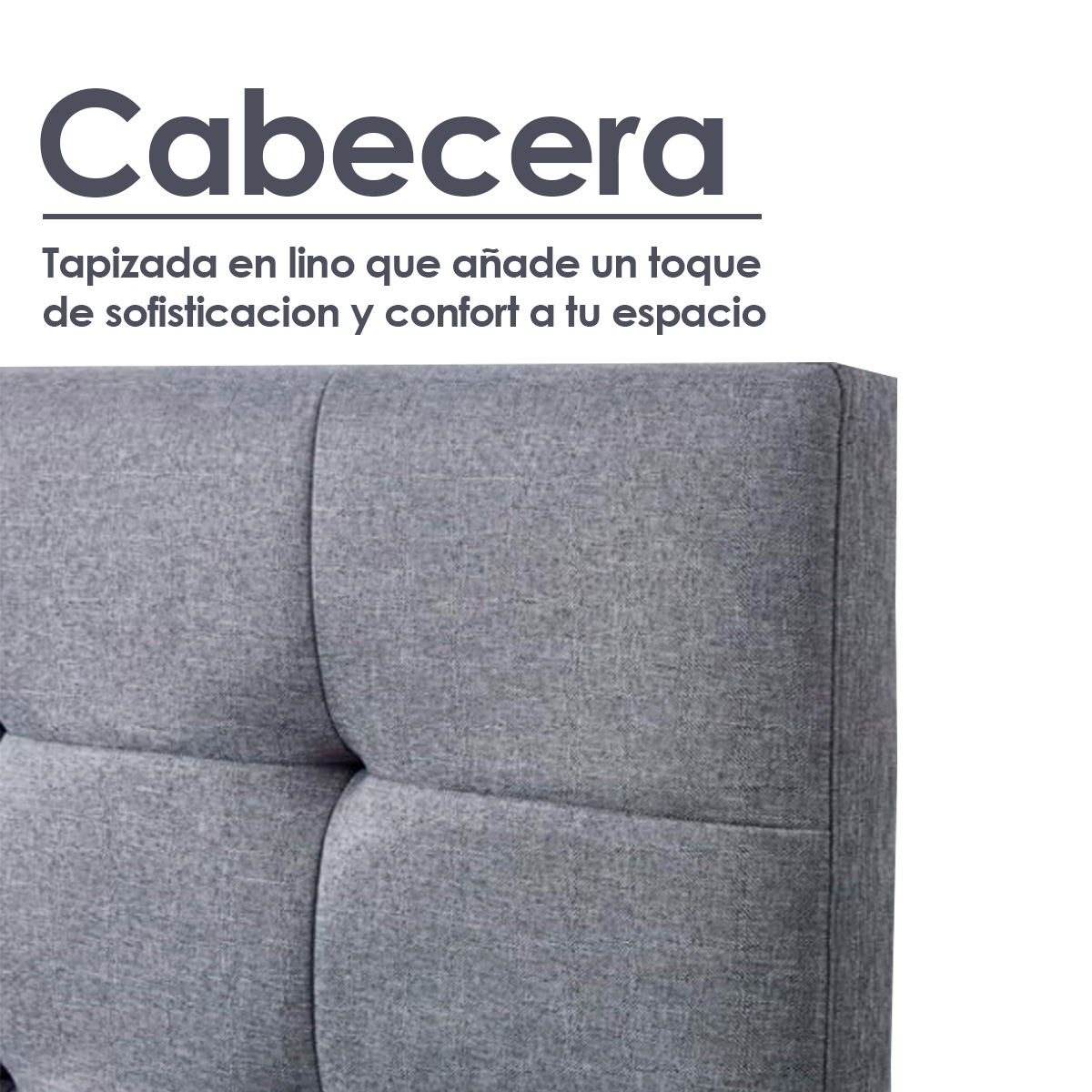 Foto 8 pulgar | Base para Cama King Size Ilios Innova Cama-PD054/K color Gris