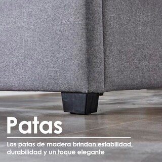 Foto 8 | Base para Cama King Size Ilios Innova Cama-PD054/K color Gris