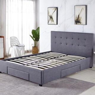 Foto 5 | Base para Cama Matrimonial Ilios Innova Cama-p1940 Gris