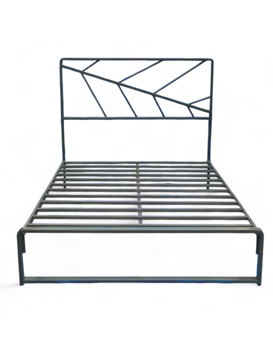 Foto 2 pulgar | Cama Jaco Gante Gris Oxford Individual