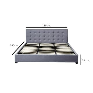 Foto 2 | Base para Cama Matrimonial Ilios Innova Cama-PD054/M color Gris