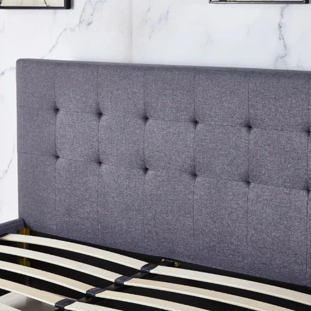 Foto 4 pulgar | Base Para Cama Queen Size Ilios Innova Cama-p1940  Color Gris