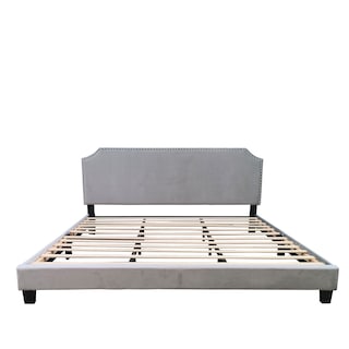 Foto 1 | Base Con Cabecera Ilios Innova Cama-9508/k Color Gris King Size