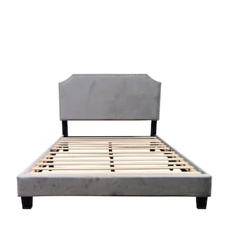 Foto 1 | Base con Cabecera Ilios Innova Cama-9508/m Gris Matrimonial