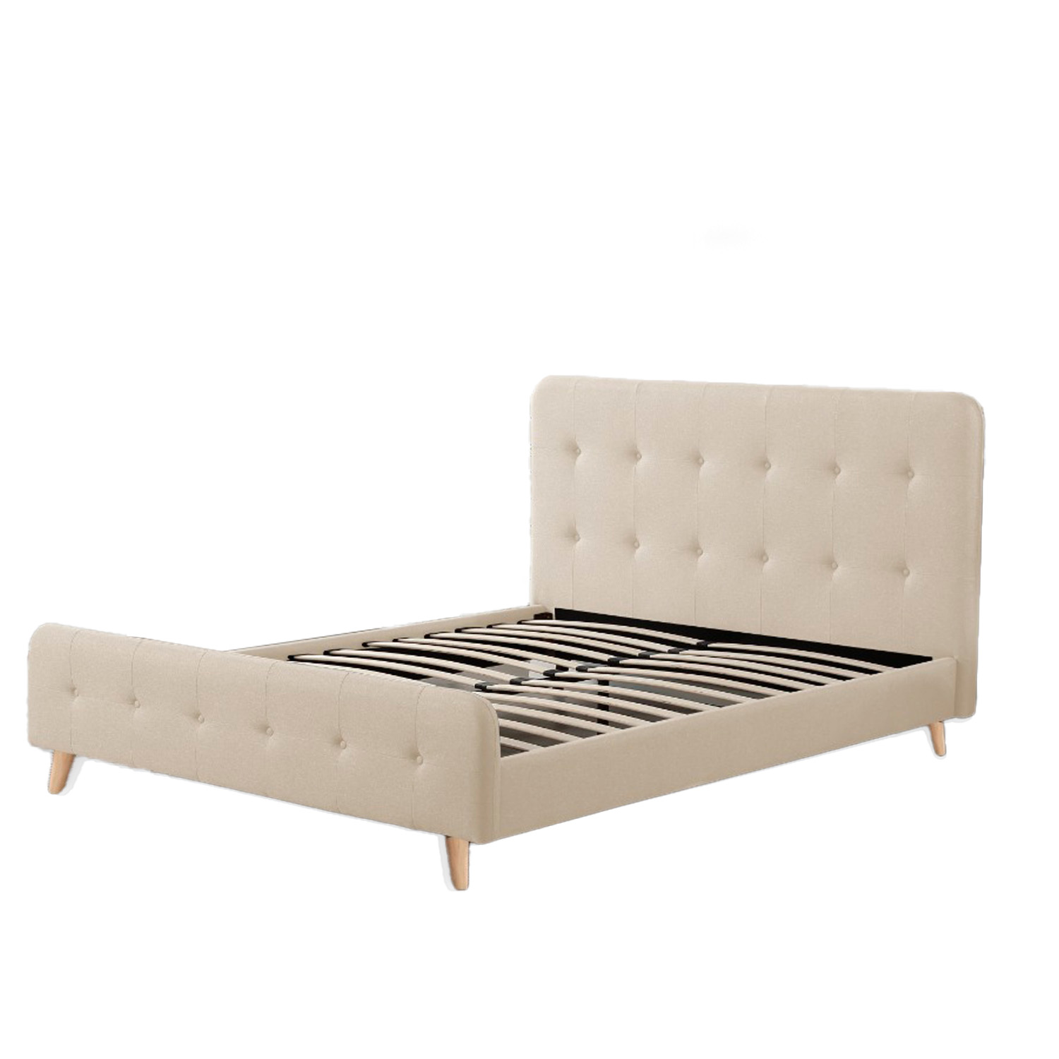 Foto 4 pulgar | Base para Cama Ilios Innova Cama-pk014/m Beige Matrimonial