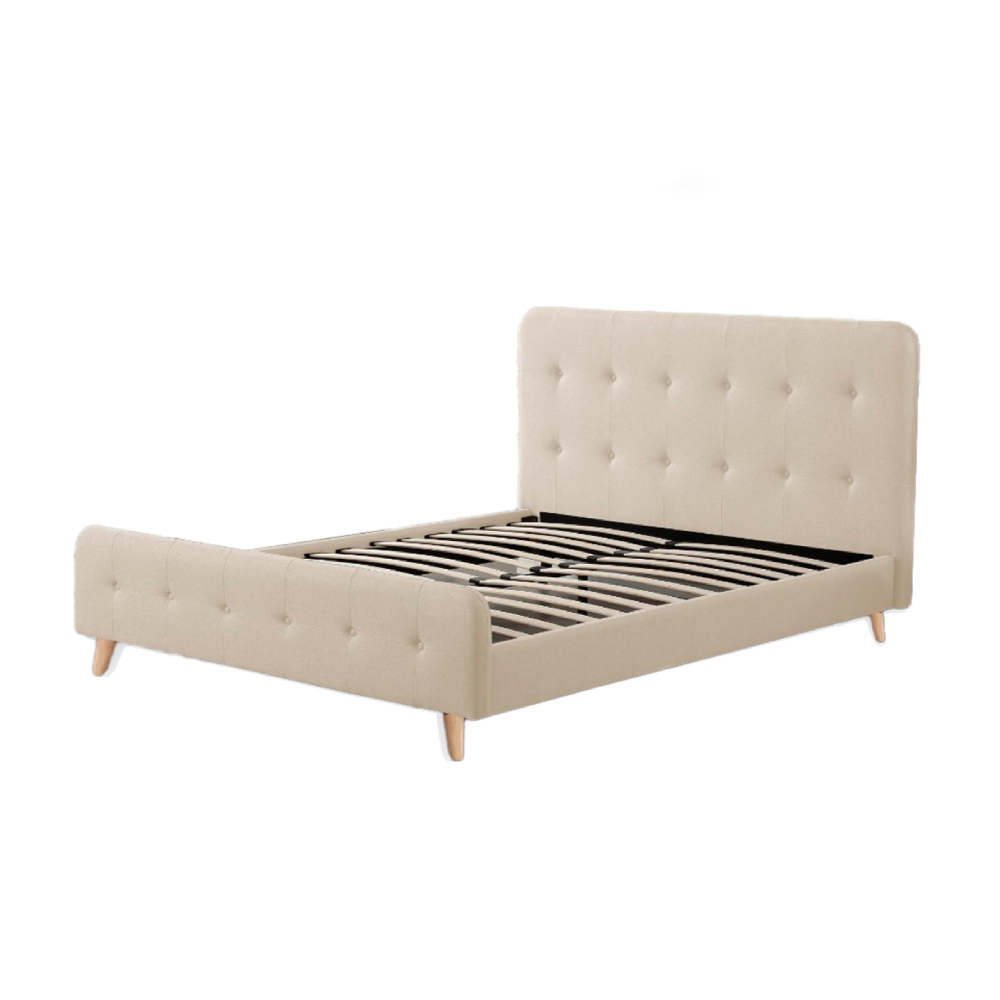 Base Para Cama Ilios Innova Cama-pk014/k Color Beige King Size