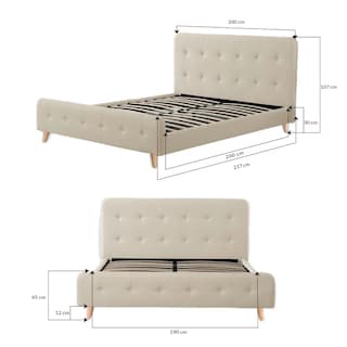 Foto 8 | Base para Cama Ilios Innova Cama-pk014/k color Beige King Size