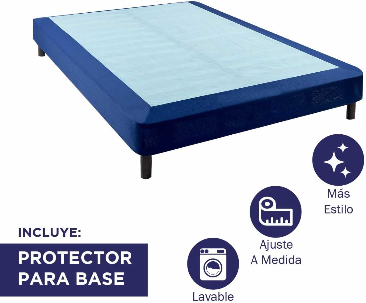 Foto 4 pulgar | Base De Cama Matrimonial Armable Hokins Láminas De Madera Flexibles Con Espacio De Almacenamiento