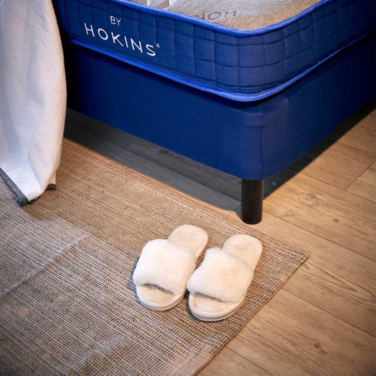 Foto 7 pulgar | Base De Cama Matrimonial Armable Hokins Láminas De Madera Flexibles Con Espacio De Almacenamiento