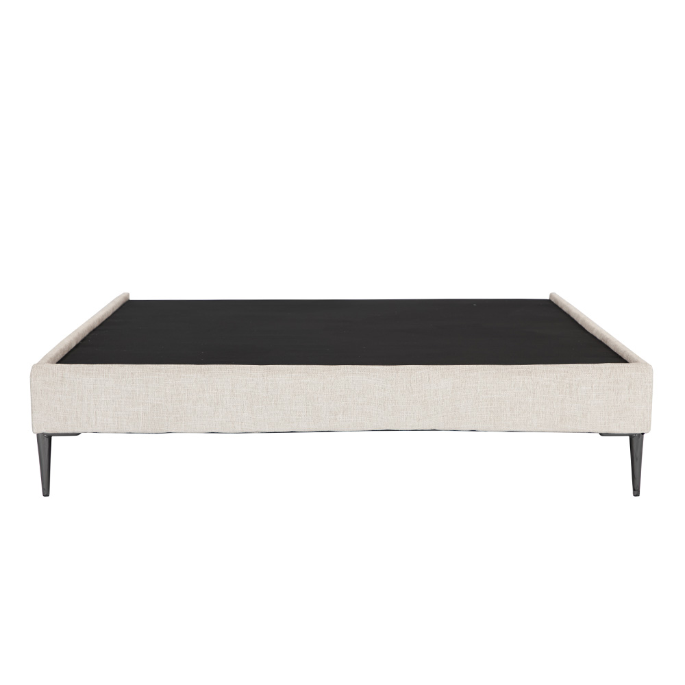 Base Cama Slim Color Beige Matrimonial