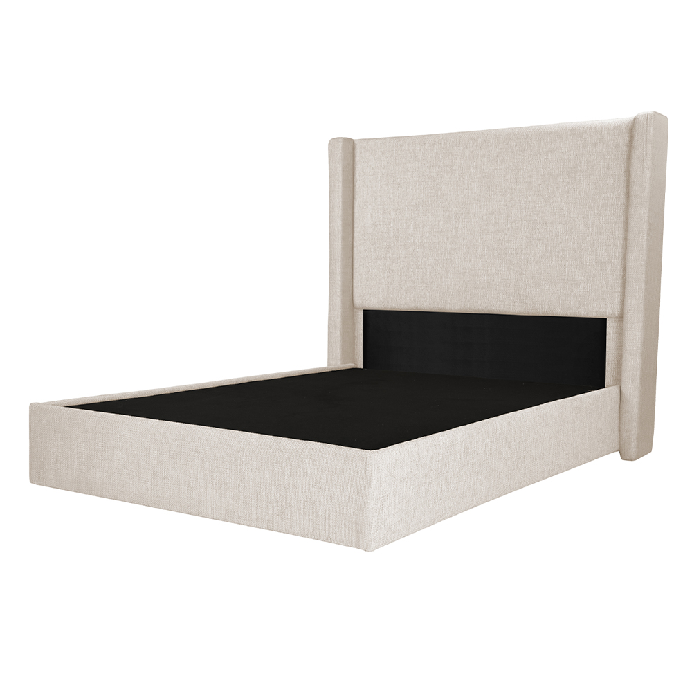 Foto 3 pulgar | Cabecera Dicasa Planx con Base Cama Beige de Regalo Almohadas Frazada y Libro