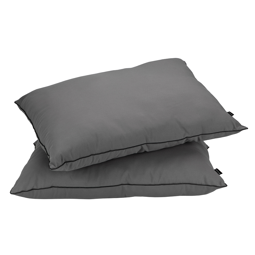 Foto 7 | Cabecera Dicasa Nogal + Base Cama Nogal +  2 Buros + Almohadas 2 Pack +  Frazada King Size