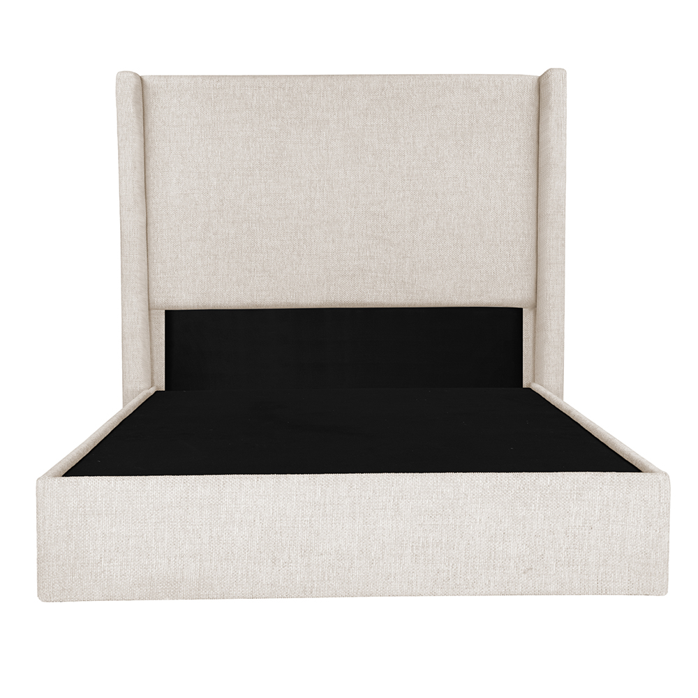 Foto 4 pulgar | Cabecera Dicasa Planx + Base Cama Beige +  Almohadas 2 Pack +  Frazada Matrimonial