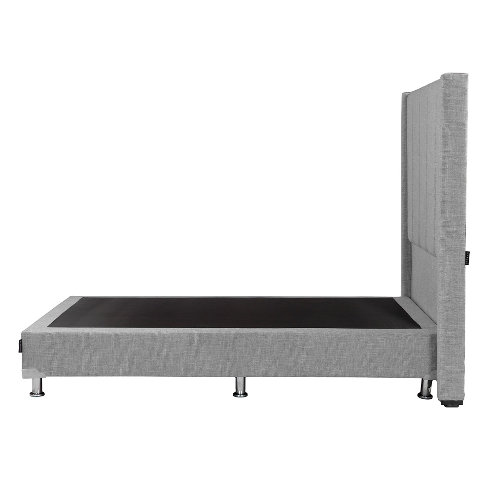Foto 4 | Cabecera Dicasa Nizza + Box Dicasa Fashion Gris King Size
