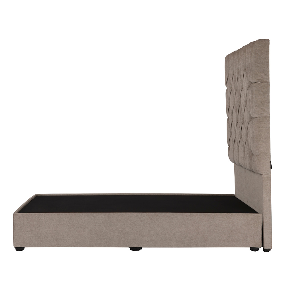 Foto 4 pulgar | Cabecera Dicasa Capri Arena + Base Cama Arena Matrimonial
