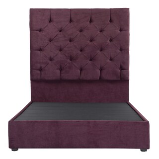 Foto 2 | Cabecera Dicasa Capri Morado + Base Cama Morado Queen Size
