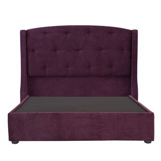 Foto 2 | Cabecera Dicasa Zefyr Morado + Base Cama Morado Individual
