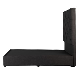 Foto 3 | Cabecera Dicasa Capri Negro + Base Cama King Size Negra