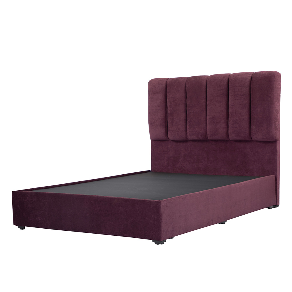 Cabecera Dicasa Kami Morado + Base Cama Morado Matrimonial