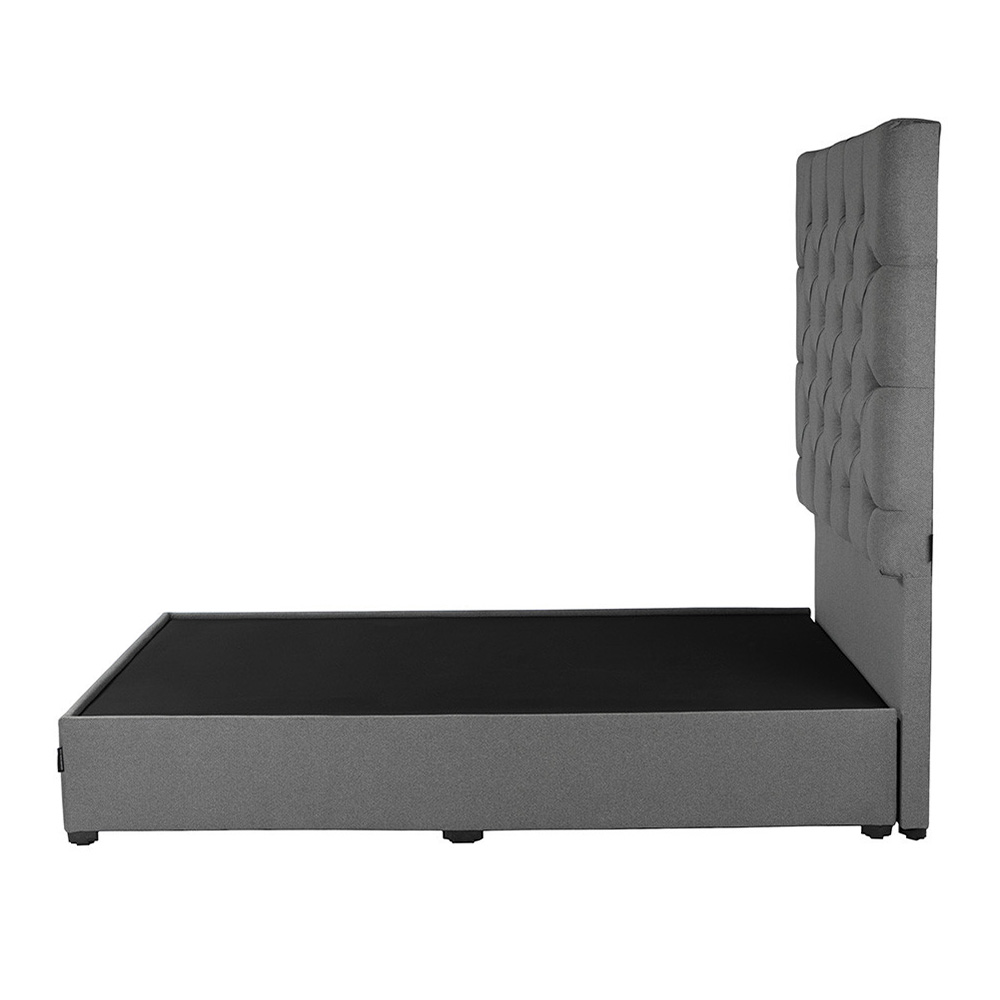 Foto 3 | Cabecera con Base de Cama Dicasa Gris King Size
