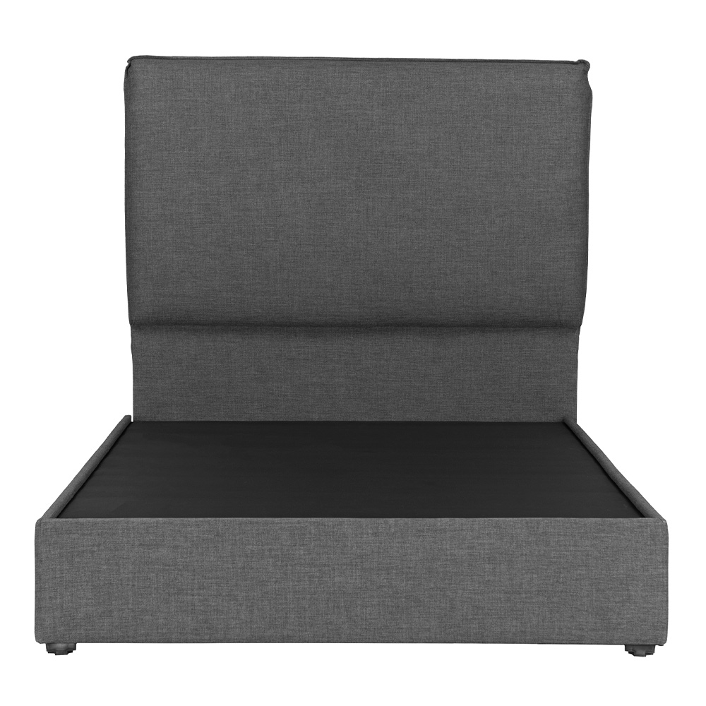 Foto 2 | Cabecera Dicasa Split Gris Oscuro Gris King Size con Base Cama
