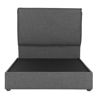Foto 2 | Cabecera Dicasa Split Gris Oscuro Gris King Size con Base Cama