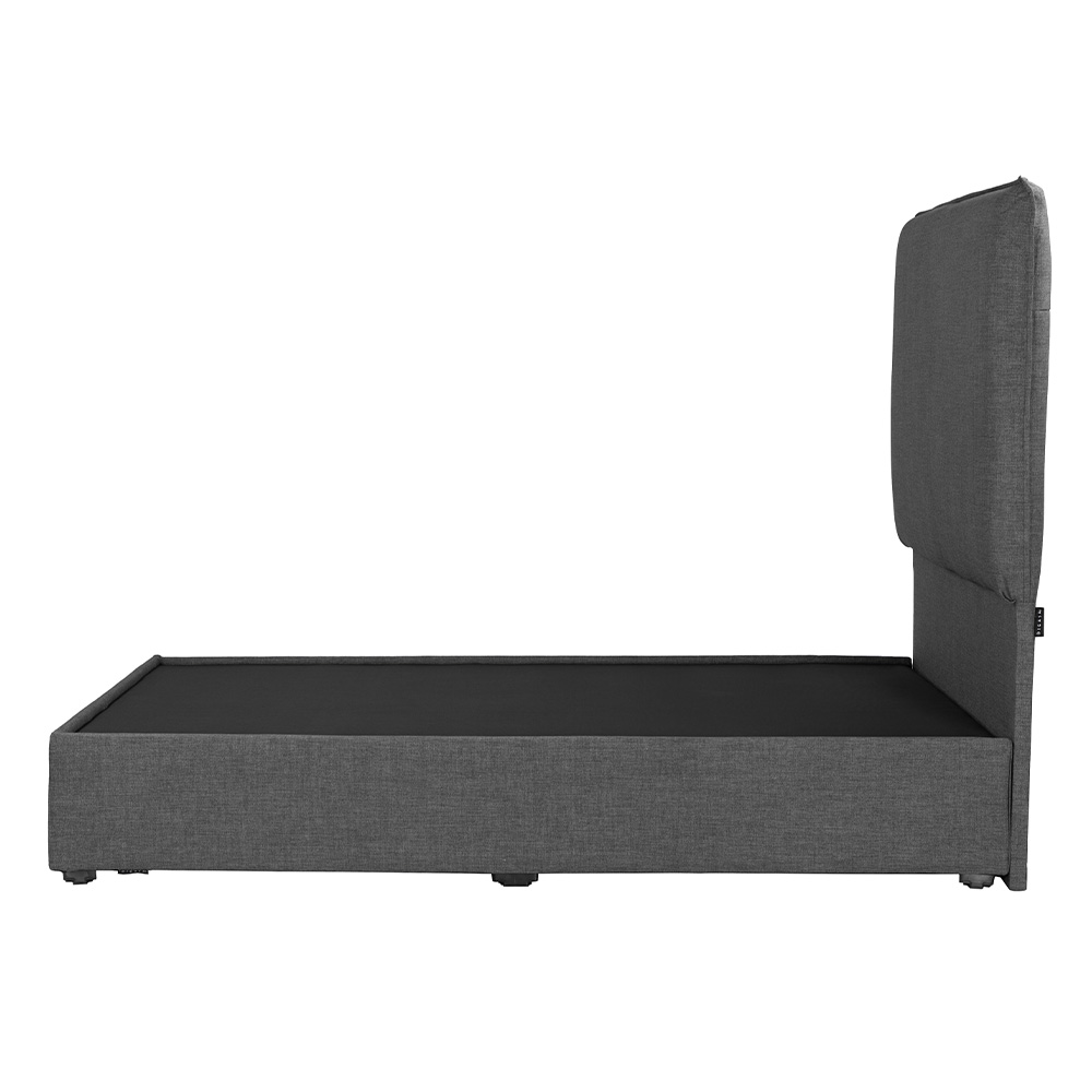 Foto 3 | Cabecera Dicasa Split Gris Oscuro Gris King Size con Base Cama