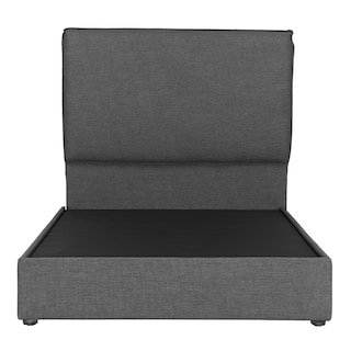 Foto 2 | Cabecera Dicasa Split Gris Oscuro Queen Size con Base Cama