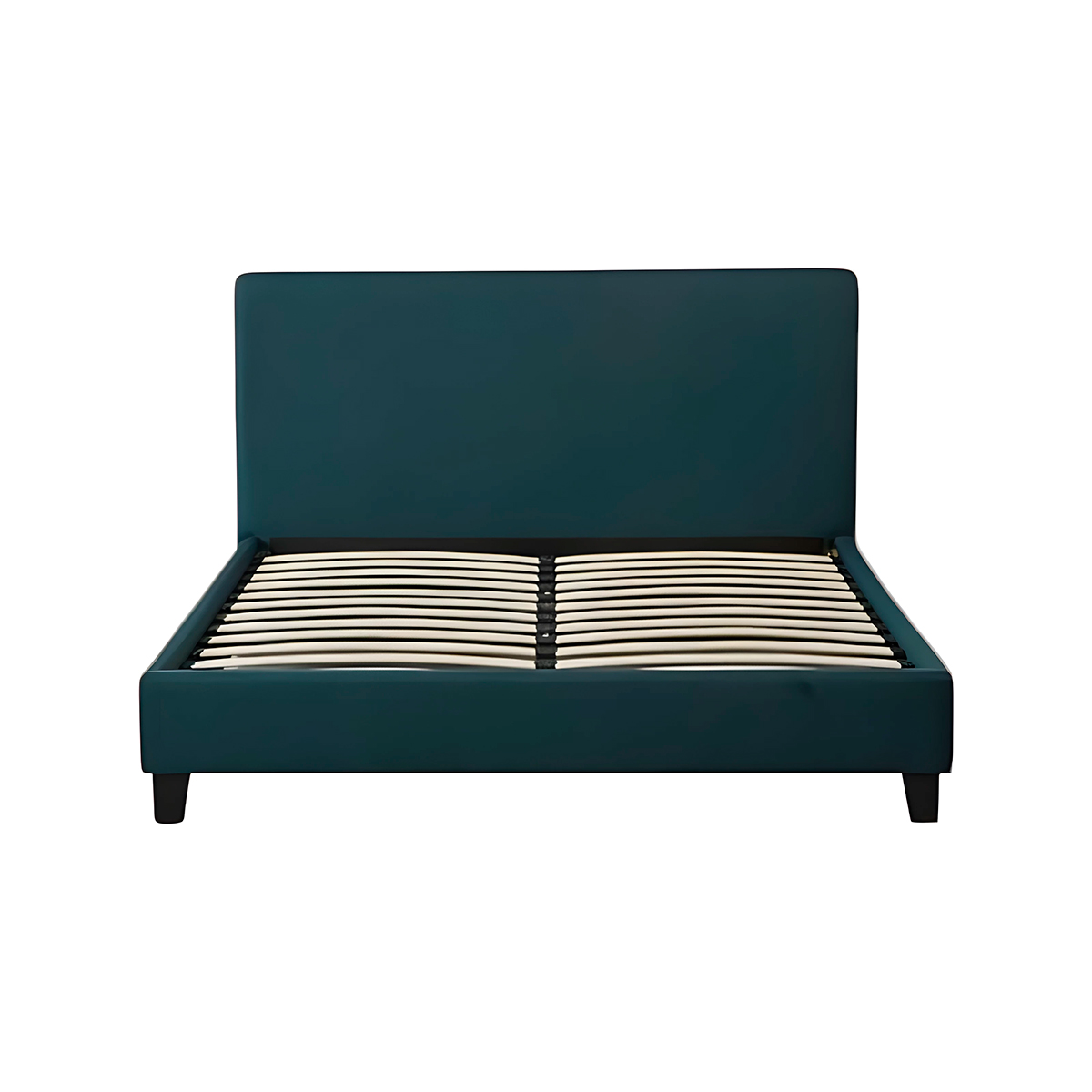 Ilios Innova | Base Con Cabecera King Size Lino Color Verde