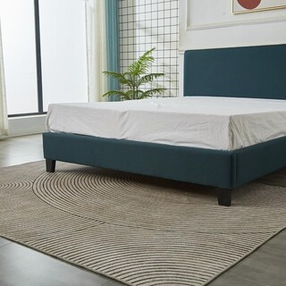 Foto 4 | Ilios Innova | Base Con Cabecera King Size Lino Color Verde
