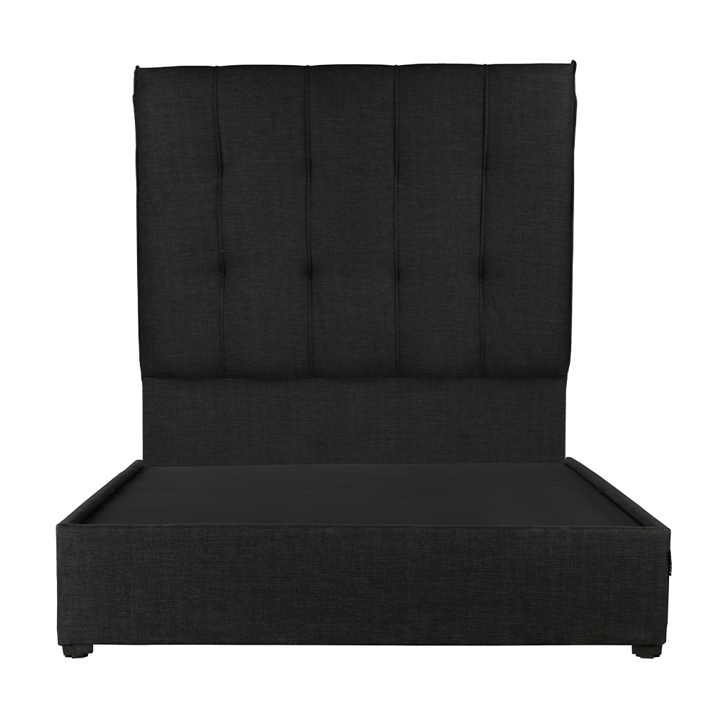 Foto 3 pulgar | Cabecera Dicasa Kenzo + Base Cama Negro Individual