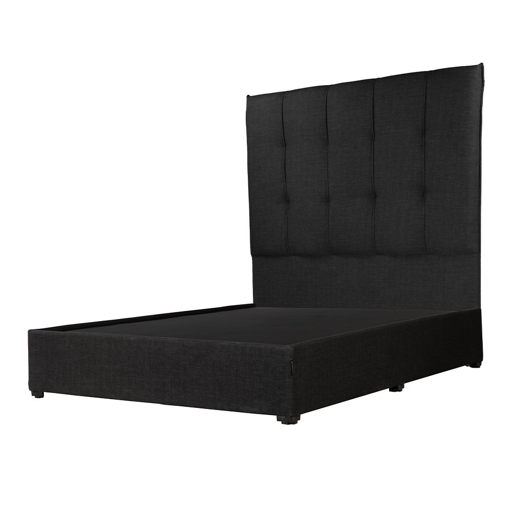 Foto 4 pulgar | Cabecera Dicasa Kenzo + Base Cama Negro Individual