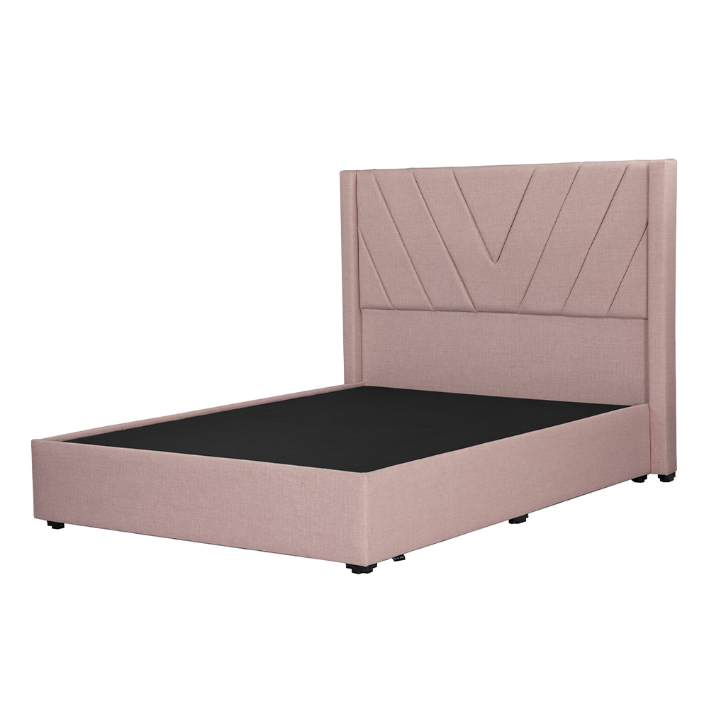 Foto 2 pulgar | Cabecera Dicasa Aurora + Base Cama Pink Matrimonial