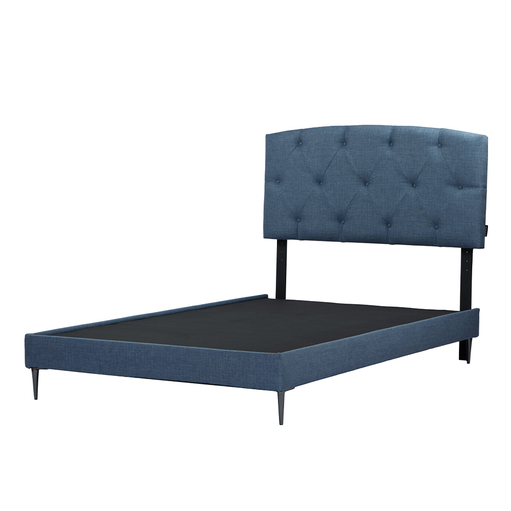 Foto 4 pulgar | Cabecera Dicasa Sigma + Base Cama Slim Azul Matrimonial