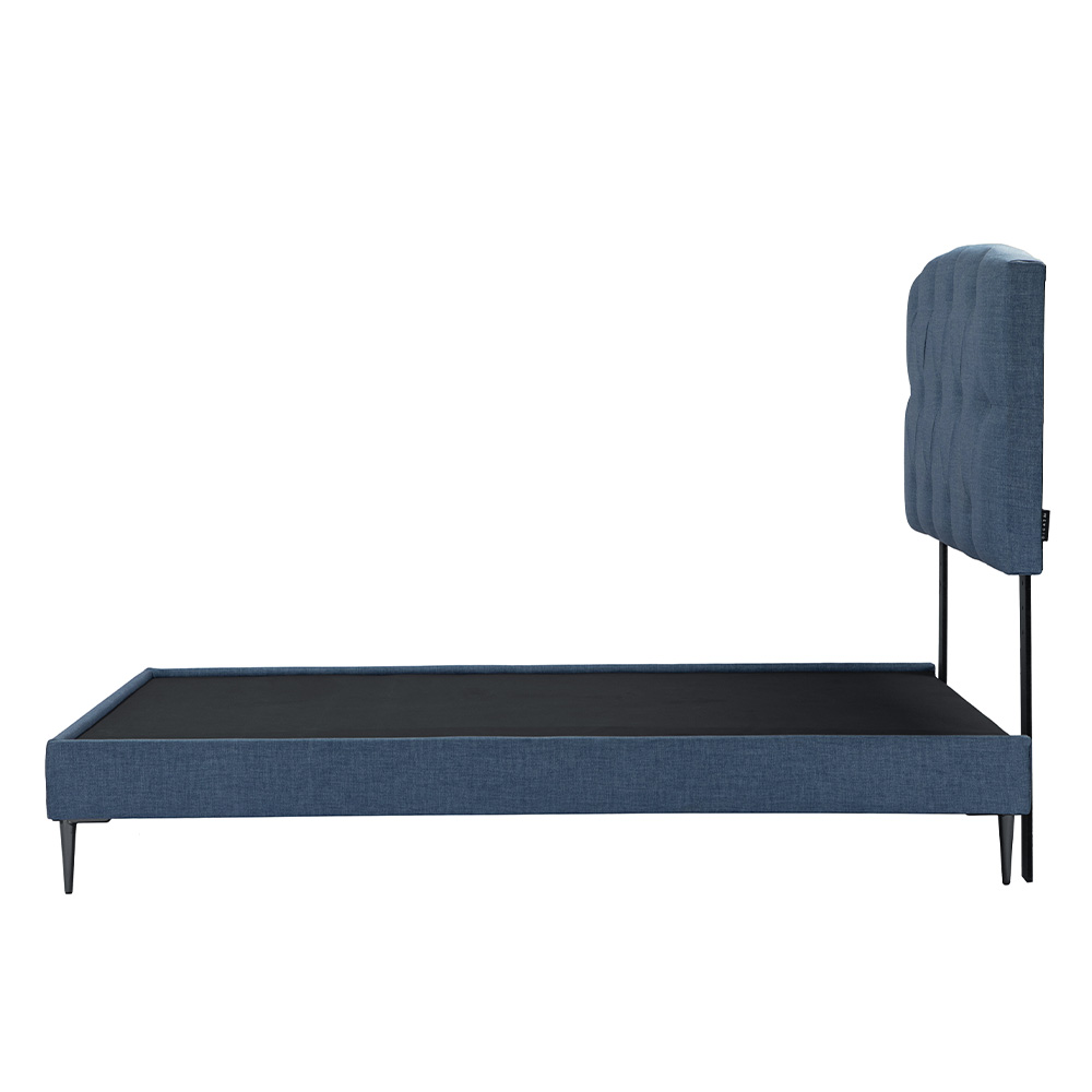 Foto 5 pulgar | Cabecera Dicasa Sigma + Base Cama Slim Azul Matrimonial