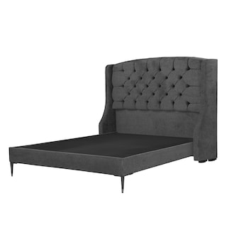 Foto 3 | Cabecera Dicasa Sitka + Base Cama Slim Gris Matrimonial