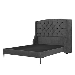 Foto 3 | Cabecera Dicasa Sitka + Base Cama Slim Gris King Size