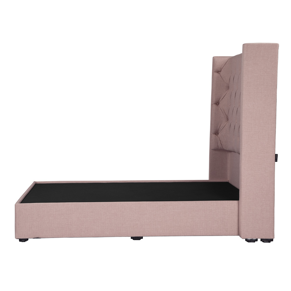 Foto 4 pulgar | Cabecera Dicasa Tartuk + Base Cama Pink Individual