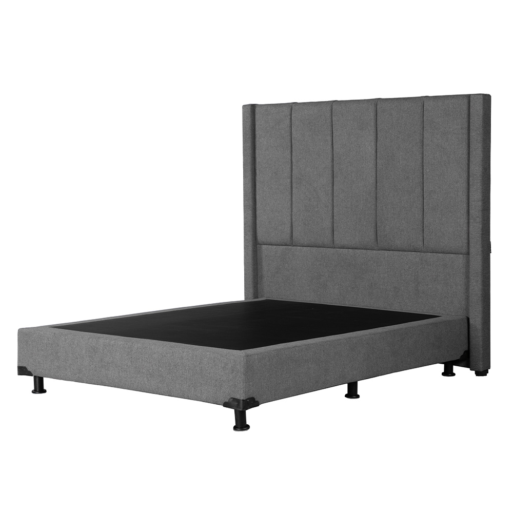 Foto 3 | Cabecera Dicasa Nizza + Box Gris Queen Size