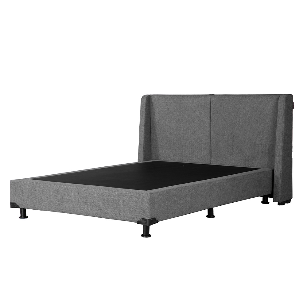 Foto 3 | Cabecera Dicasa Milan + Box Gris Queen Size