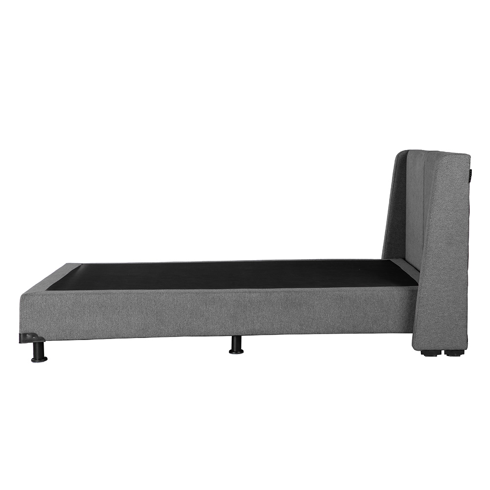 Foto 4 | Cabecera Dicasa Milan + Box Gris Queen Size