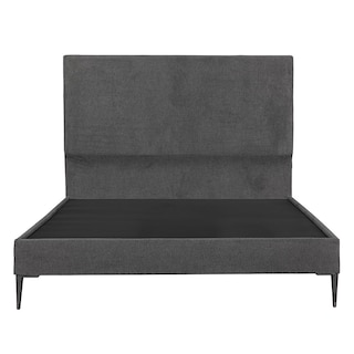 Foto 2 | Cabecera Dicasa Myko + Base Cama Slim Gris Matrimonial