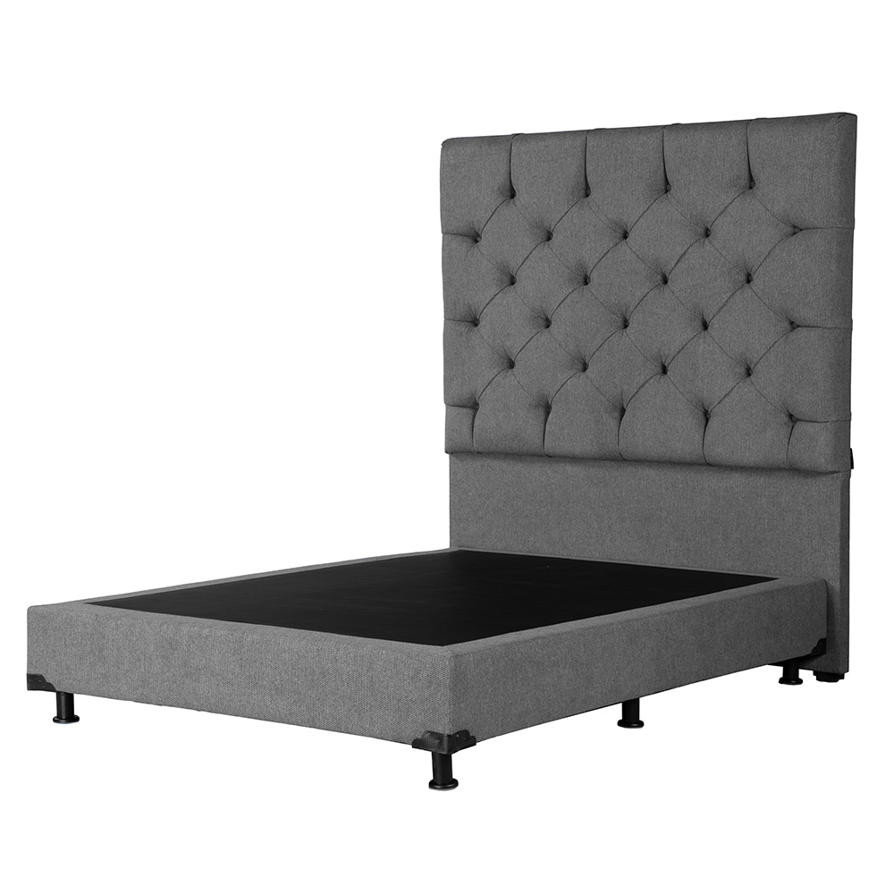 Foto 3 | Cabecera Dicasa Capri + Box Gris King Size